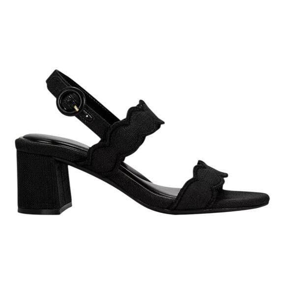 Easy Spirit Women's Daana Block Heel Slingback Sandals Black Size 7 - Picture 2 of 5